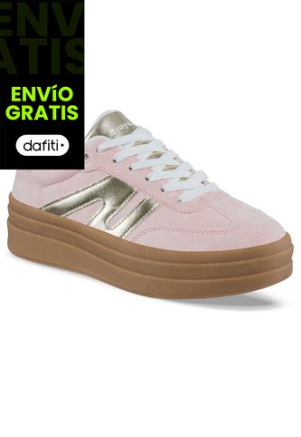 Tenis Urbanos Vintar Rosa Croydon Para Mujer Croydon