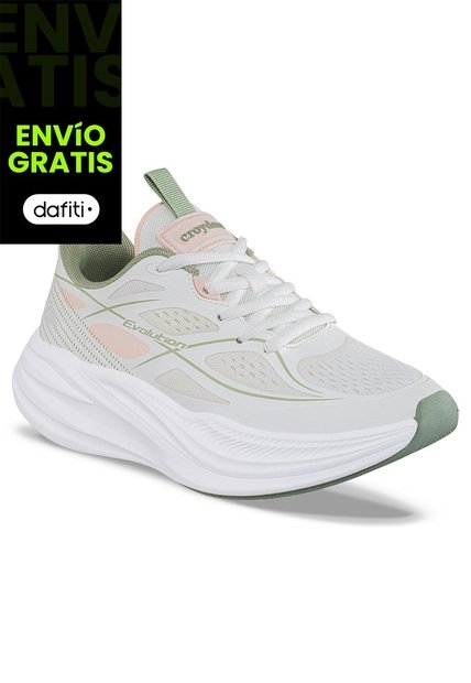Tenis Running Xudok Blanco Croydon Para Mujer