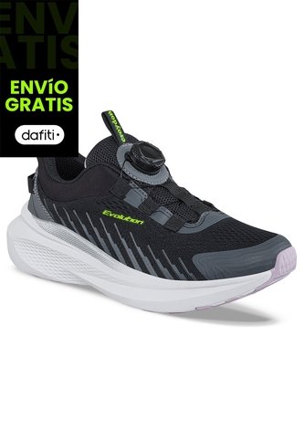 Tenis Running Katar Negro Croydon Para Mujer Croydon