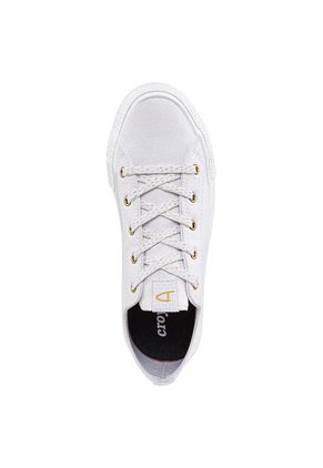 Zapatos School Cake Blanco-Blanco Para Mujer Croydon