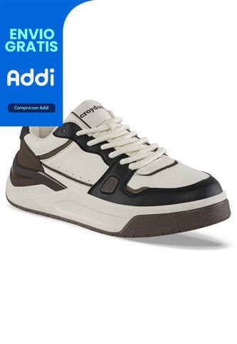 Tenis Urbanos Bavar Beige Croydon Para Hombre Croydon