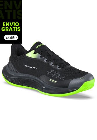 Tenis Running Zikri Negro Para Hombre Croydon Croydon