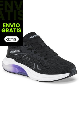 Tenis Running Gelmor Negro-Mora Para Niña Croydon Croydon