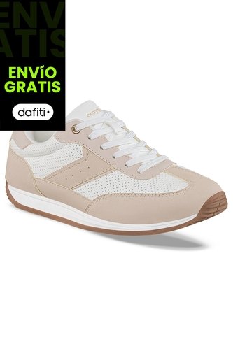 Tenis Urbanos Nvay Beige Croydon Para Mujer Croydon