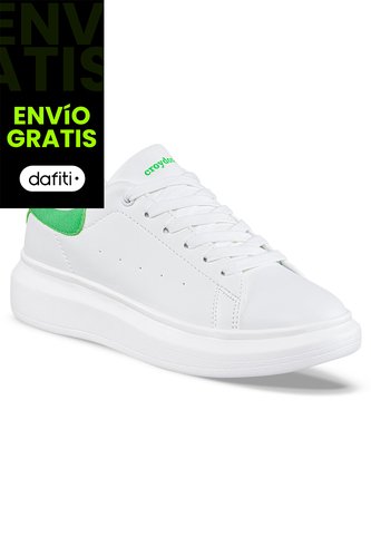 Tenis Zatrena Blanco-Verde Para Mujer Croydon Croydon