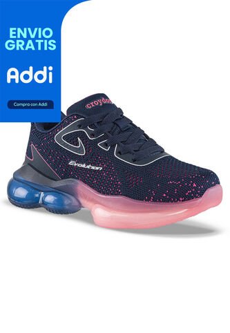 Tenis Running Mesuri Azul Osc Croydon Para Niña Croydon