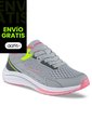 Tenis Running Tixmar Gris-Rosa Para Niña Croydon de Croydon