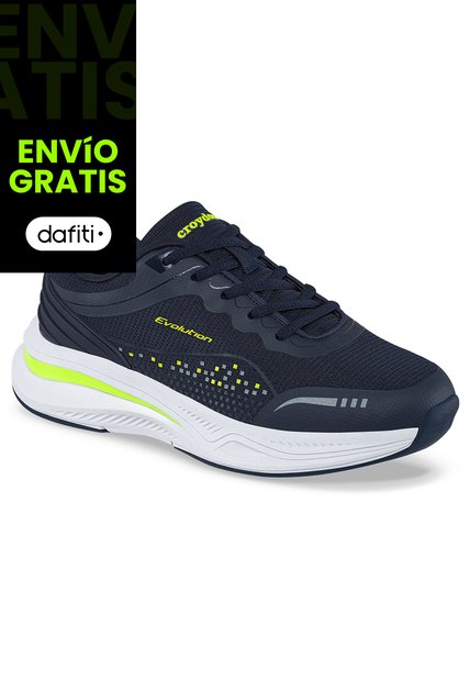 Tenis Running Lytor Azul Osc Para Niño Croydon