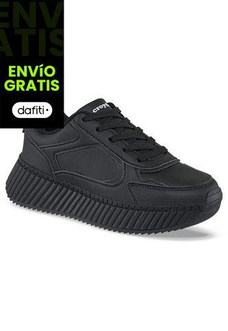 Tenis Urbanos Rixi Negro Para Mujer Croydon Croydon