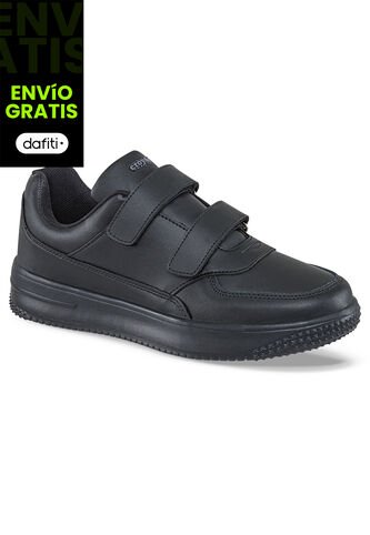 Tenis Colegio Shopir Pro V Negro-Gris Para Hombre Y Mujer Croydon Croydon