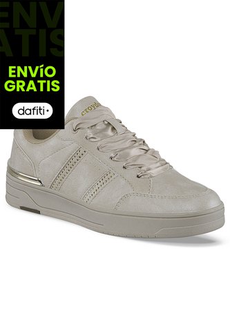 Tenis Urbanos Navira Beige Para Mujer Croydon Croydon