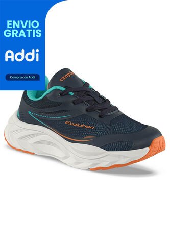 Tenis Running Jubil Azul Osc Croydon Para Niño Croydon