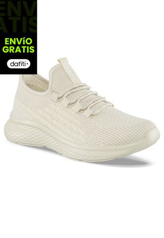 Tenis Running Trux Beige-Beige Para Mujer Croydon Croydon