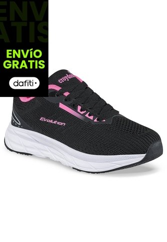 Tenis Running Rofer Negro Para Niña Croydon Croydon