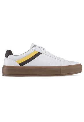 Tenis Casuales Mebar Blanco Croydon Para Hombre