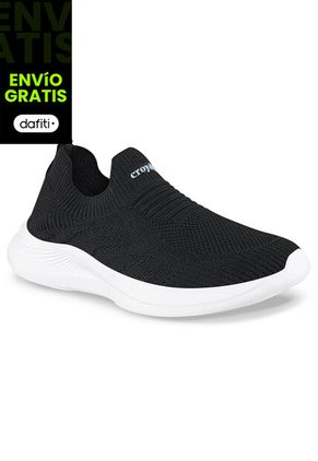 Tenis Running Vorix Negro Para Mujer Croydon