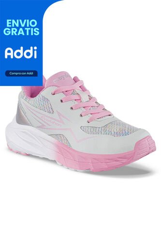 Tenis Running Vicuri Blanco Croydon Para Niña Croydon