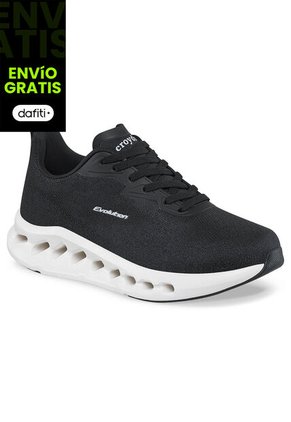 Tenis Running Taro Negro Para Mujer Croydon