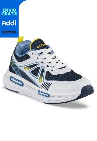 Tenis Running Giwor Azul Croydon Para Niño Croydon