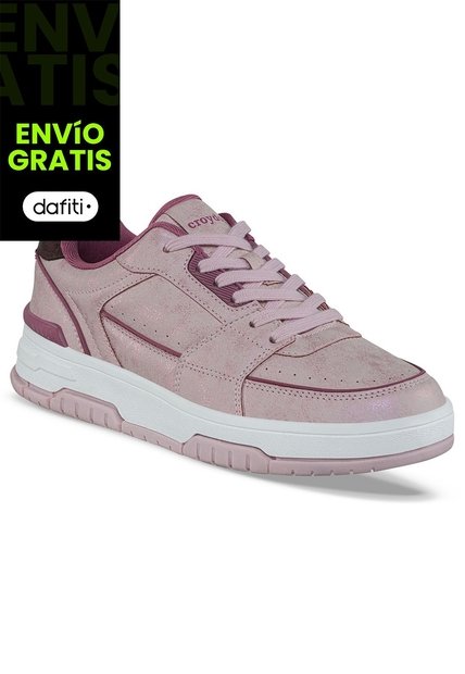 Tenis Casuales Nugov Rosa Croydon Para Mujer