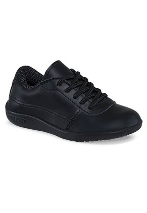 Zapatos Escolares Circuit Negro Para Niño Croydon