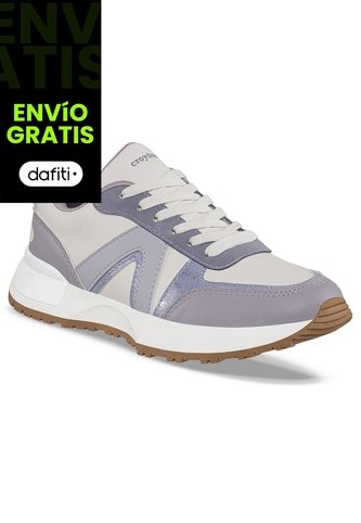 Tenis Urbanos Bekir Blanco-Lila Croydon Para Mujer Croydon
