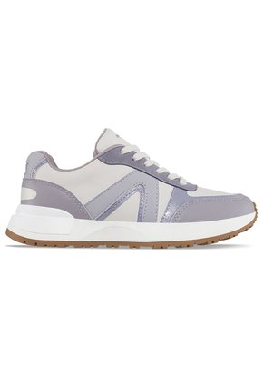 Tenis Urbanos Bekir Blanco-Lila Croydon Para Mujer