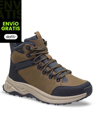 Botas Outdoor Zinix Café Claro Para Hombre Croydon Croydon