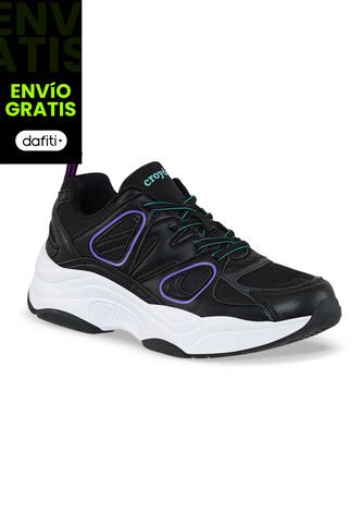 Tenis Urbanos Blaury Negro Croydon Para Mujer Croydon