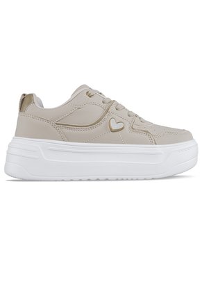 Tenis Casuales Mefos Beige Croydon Para Mujer