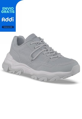 Tenis Urbanos Ztam Gris Croydon Para Mujer Croydon