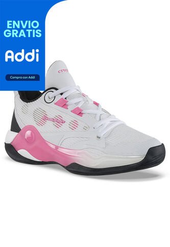 Tenis Basketball Tadin Blanco Croydon Para Mujer Croydon