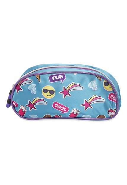 Cartuchera Cool Azul Para Mujer Croydon