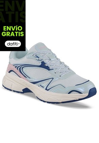 Tenis Urbanos Kitar Azul Croydon Para Mujer Croydon