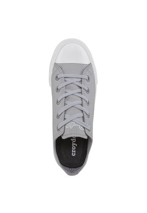 Tenis Casuales Discovery Bajo Retro 2 Ct Gris Croydon Para Mujer