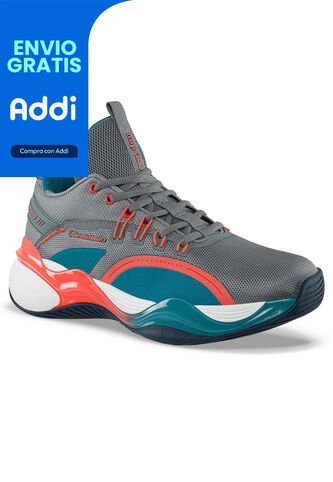 Tenis Basketball Dicori Gris Croydon Para Hombre Croydon