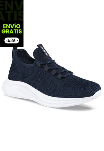 Tenis Running Kriv Azul Osc Para Hombre Croydon Croydon
