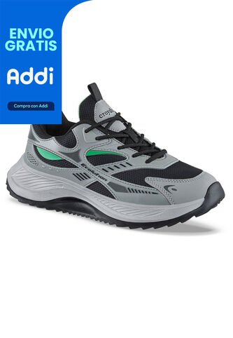 Tenis Running Kavo Gris Osc Croydon Para Hombre Croydon