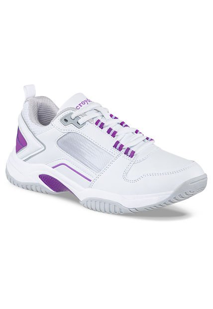 Tenis Jurly Blanco-Mora Para Mujer Croydon