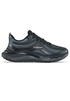 Tenis Running Vira Negro-Negro Croydon Para Hombre
