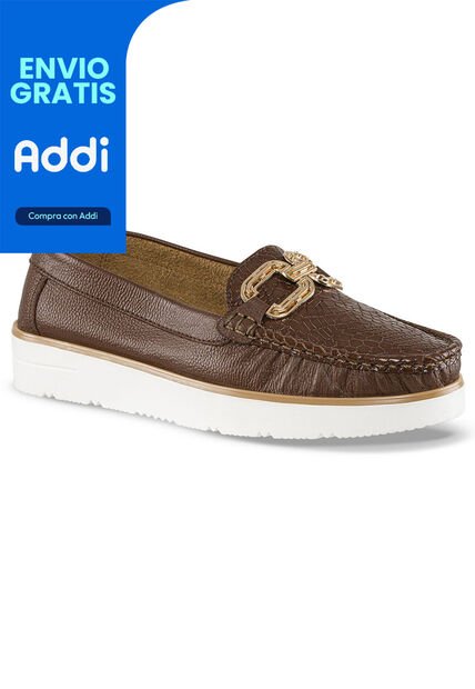 Mocasines Yuridia Café Croydon Para Mujer