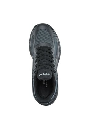 Tenis Running Vira Negro-Negro Croydon Para Hombre