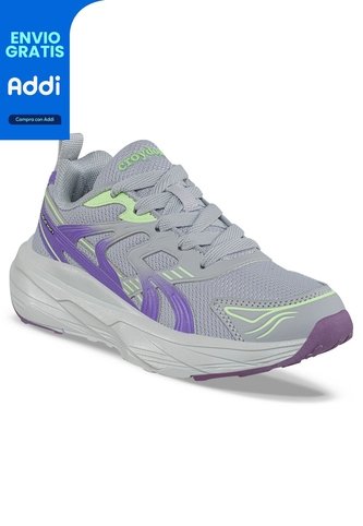Tenis Running Deko Gris Croydon Para Niño Croydon