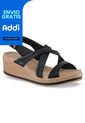 Sandalias Tacón Andrey Negro Croydon Para Mujer de Croydon