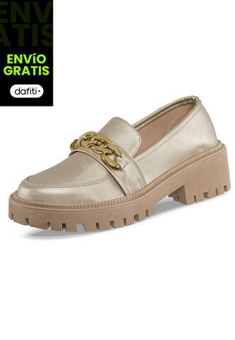 Mocasines Priscila Oro Para Mujer Croydon Croydon