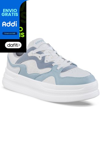 Tenis Casuales Bizof Blanco Croydon Para Mujer Croydon