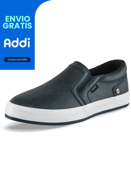Tenis Casuales Madden Azul Croydon Para Hombre