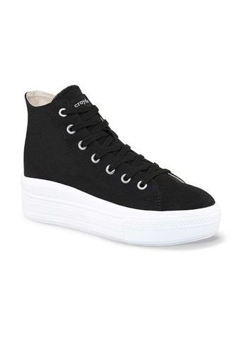 Botines Discovery Alto Pl Negro Para Niña Croydon Croydon
