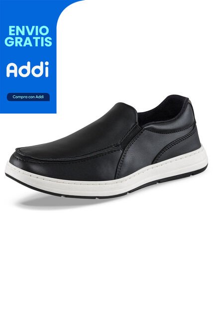Tenis Casuales Hank Negro Croydon Para Hombre