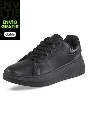 Tenis Siena Negro-Negro Para Mujer Croydon